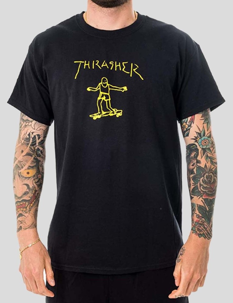 T-shirt THRASHER gonz tee black